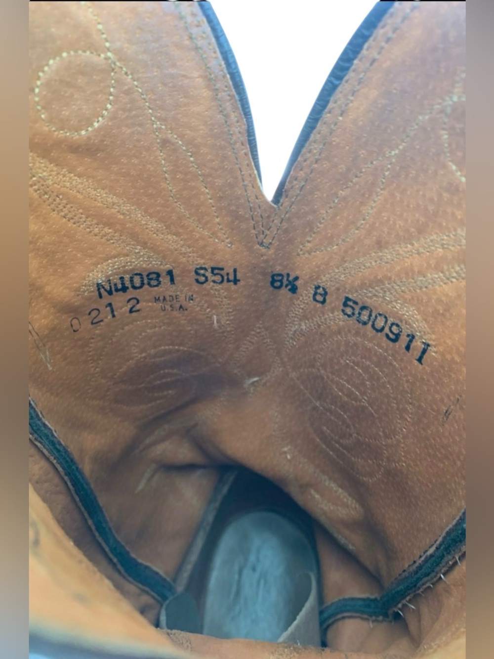 Lucchese Heritage Hornback Caiman Tail Leather Boots, Style # N4081, Rare! - Picture 7 of 12